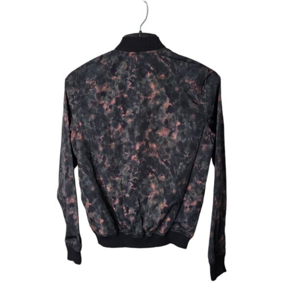 Topman Men's Jacket Size XS Mottled Pattern Windbreaker Full Zip - Picture 3 of 5